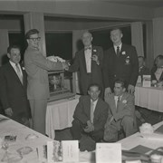 Cover image of Cdn. Malting Association Group. -- 1957 May 14