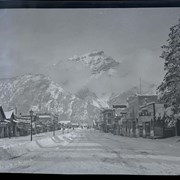 Cover image of Banff Avenue, Winter. -- [ca.1940]