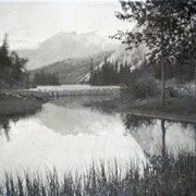 Cover image of [Mount Peechee from Bow Falls area]. -- [1940s]