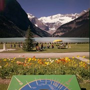 Cover image of Z-601. Mountain locator, Lake Louise