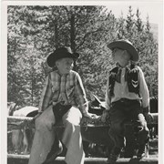 Cover image of Unidentified trail rides, 1960s