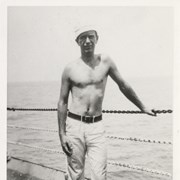 Cover image of Peter Whyte working as able-bodied seaman during world tour