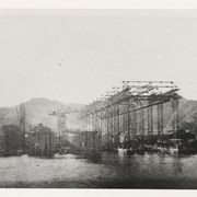 Cover image of Ship building yard at Nagasaki, Japan (Naval Base)