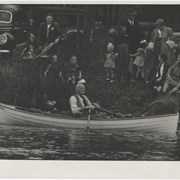 Cover image of N.B. Sanson rowing boat at regatta