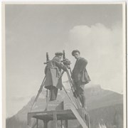 Cover image of "The Alaskan" 1924 - James Wong Howe and assistant cameraman (Castle Mt) Ray Lissiner - Taken by P.W.
