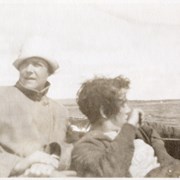 Cover image of Unidentified people in boat