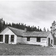 Cover image of Log building