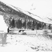 Cover image of Norquay Ski lodge construction
