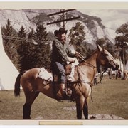 Cover image of Unidentified First Nations man on horseback