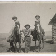 Cover image of First Nations boys with horses