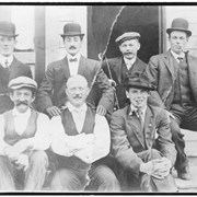 Cover image of [Seven unidentified men]