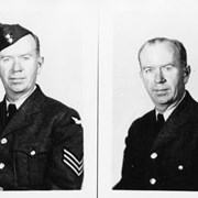 Cover image of [Portraits of Peter Whyte in R.C.A.F. uniform]