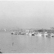 Cover image of [Harbour with moored boats]