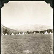 Cover image of [Tipis at Banff Indian Grounds, Banff Indian Days]