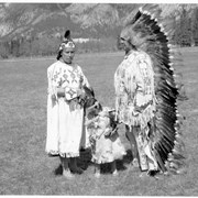 Cover image of Anna Beaver, Jacob Twoyoungmen (Mînâ Wasiju) and unidentified