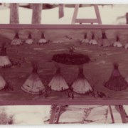 Cover image of [Painting of circle of tepees]