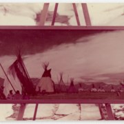 Cover image of [Painting of tepees]