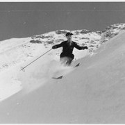 Cover image of [Peter Whyte skiing]