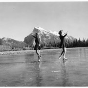 Cover image of Simpson Sisters skating