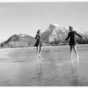 Cover image of Simpson Sisters skating