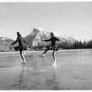 Cover image of Simpson Sisters skating