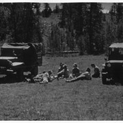 Cover image of Picnic between two jeeps