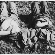 Cover image of Hikers lying down