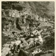 Cover image of Hikers taking a rest