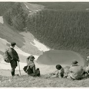 Cover image of Hikers at rest