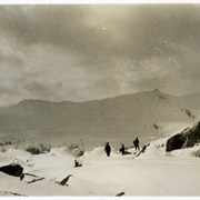 Cover image of Mountain landscape - winter