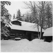 Cover image of Whyte house in winter