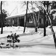 Cover image of Cabin in winter