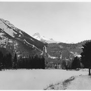 Cover image of Mt. Norquay and Mount Brewster in winter