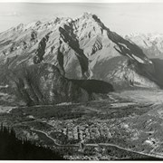 Cover image of Banff townsite from Sulphur Mountain