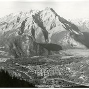 Cover image of Banff townsite from Sulphur Mountain