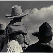 Cover image of Unidentified men in cowboy hats