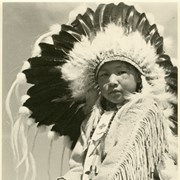Cover image of Unidentified First Nations child