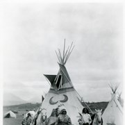 Cover image of Unidentified First Nations men with horses