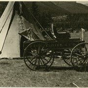 Cover image of Wagon and tepee