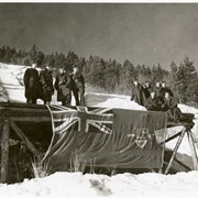 Cover image of Cadets with Red Ensign flag