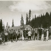 Cover image of Boston group at Skoki