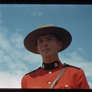 Cover image of RCMP officers at Banff Indian Days