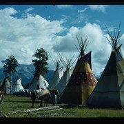 Cover image of Tipis at Banff Indian Days
