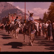 Cover image of Kathleen (Kootenay) Poucette in Banff Indian Days parade