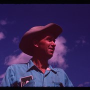 Cover image of Portraits of George McLean (Tatâga Mânî) (Walking Buffalo), Mary (McLean) Kootenay and Bill Martin