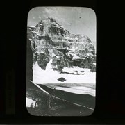 Cover image of Snowy mountain view