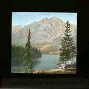 Cover image of Pyramid Lake & Mt. [Pyramid Mountain] Jasper P. [Jasper Park] - Jasper National Park