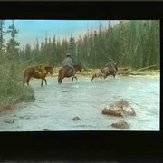 Cover image of River crossing on horseback