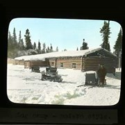 Cover image of Log camp-modern style - Forestry