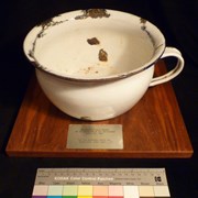 Cover image of Commemorative Chamber Pot; Plaque